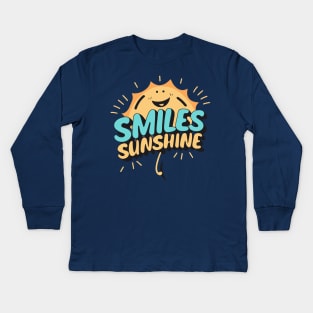 Smiles & Sunshine Kids Long Sleeve T-Shirt